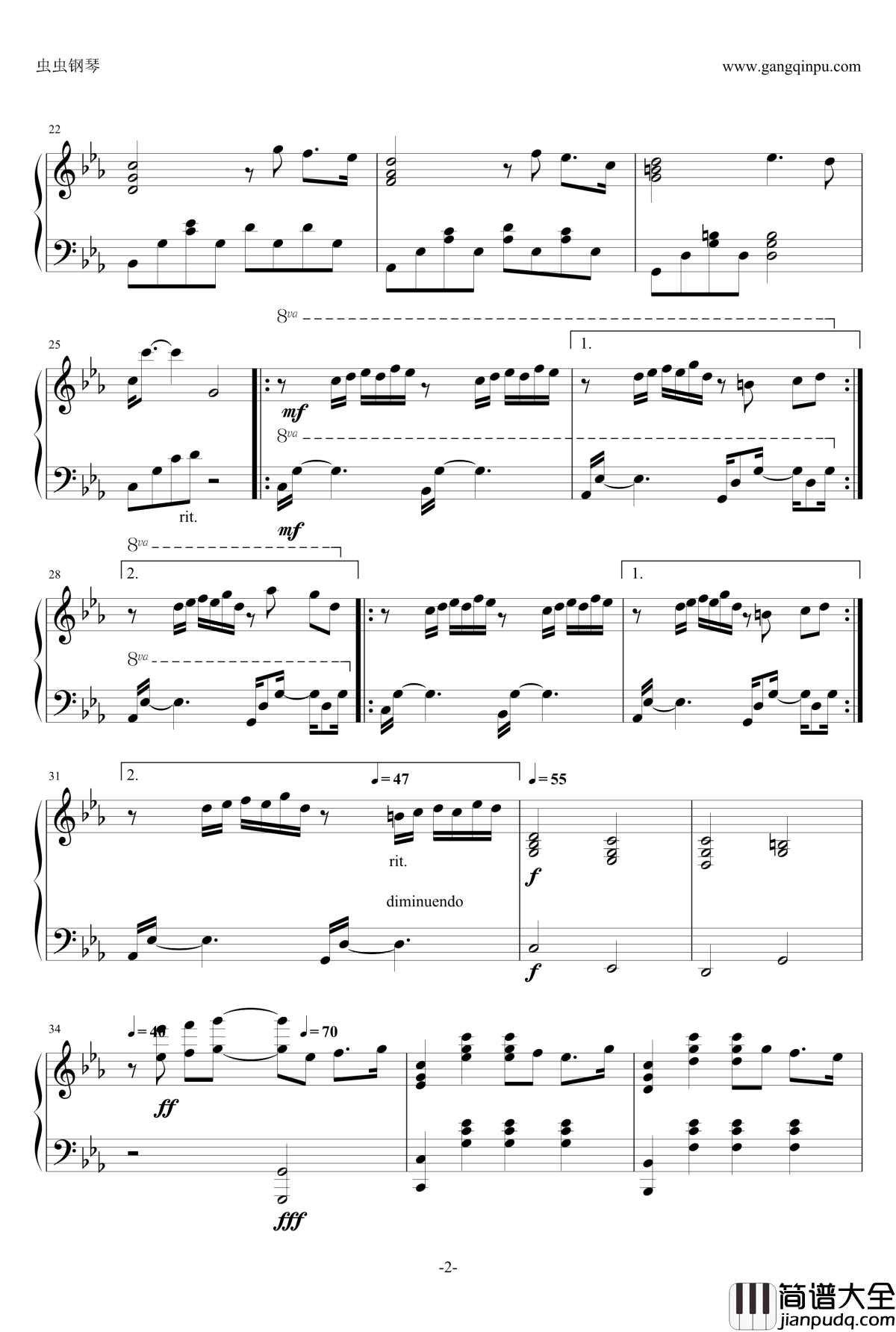 王的信使鸟钢琴谱_qiuxueshen