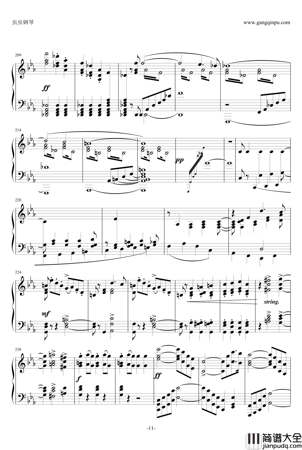 自由射手序曲钢琴谱_韦伯_李斯特