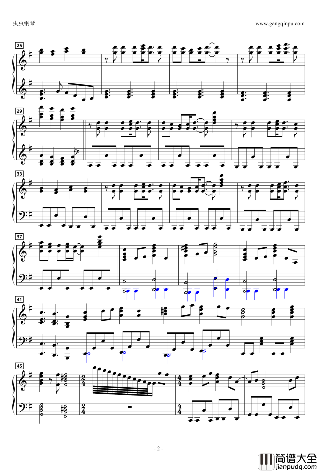 Shinging_Star_☆_Love_Letter钢琴谱_井口裕香