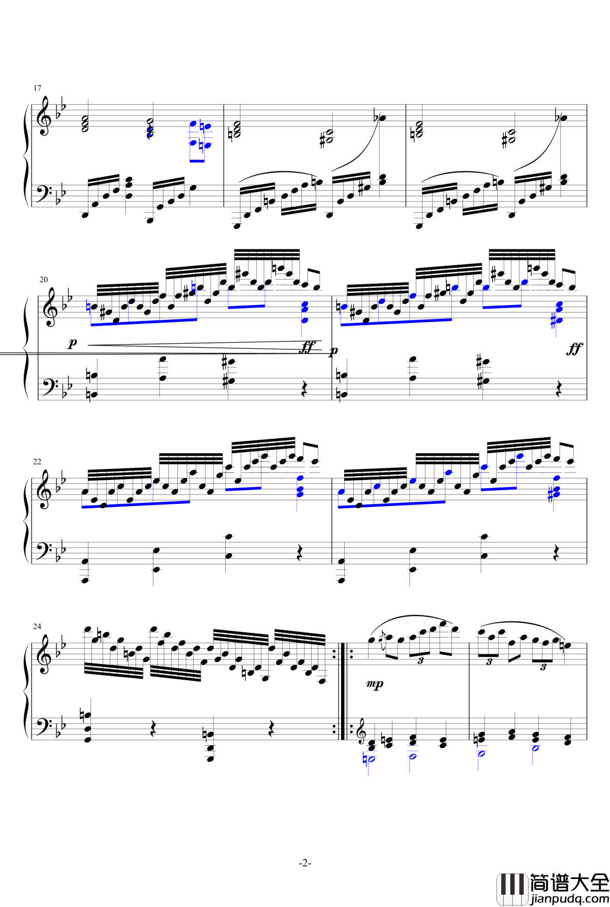 summer_holiday_2钢琴谱_一个球