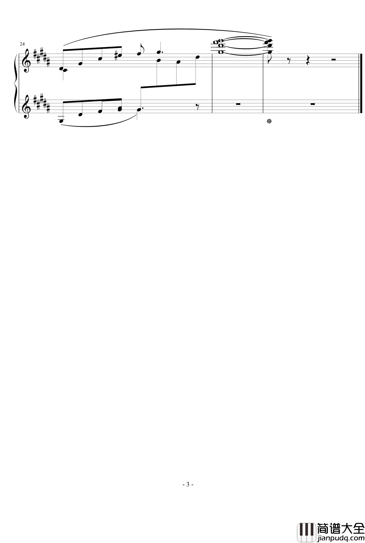 秋月钢琴谱_写意画_流行追梦人