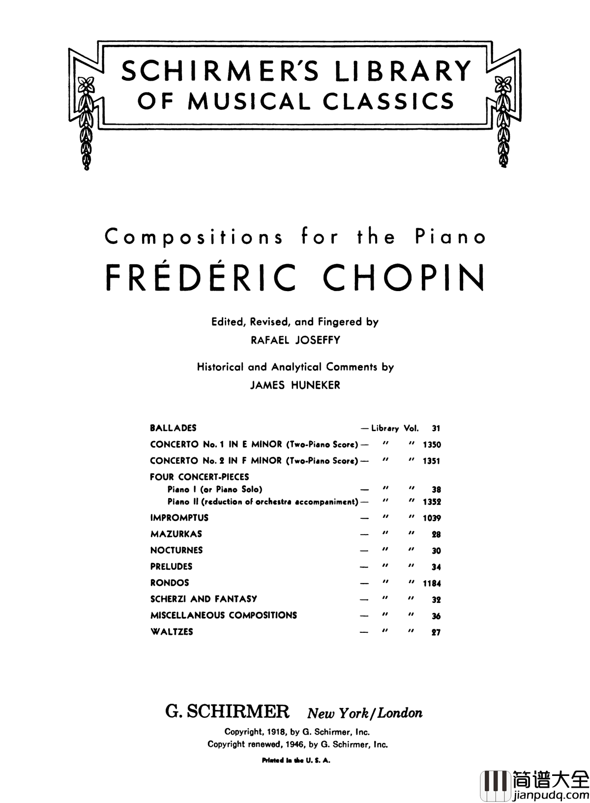 肖邦第一钢琴协奏曲钢琴谱_肖邦