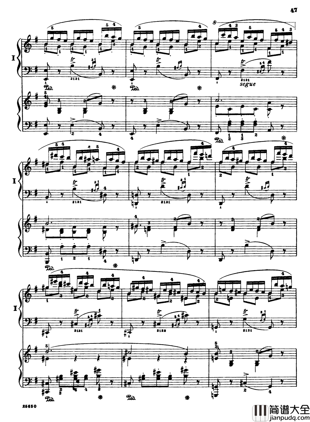 肖邦第一钢琴协奏曲钢琴谱_肖邦