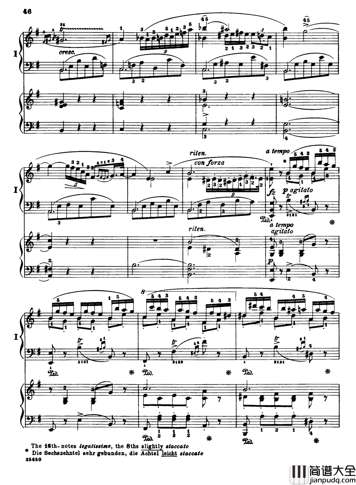 肖邦第一钢琴协奏曲钢琴谱_肖邦