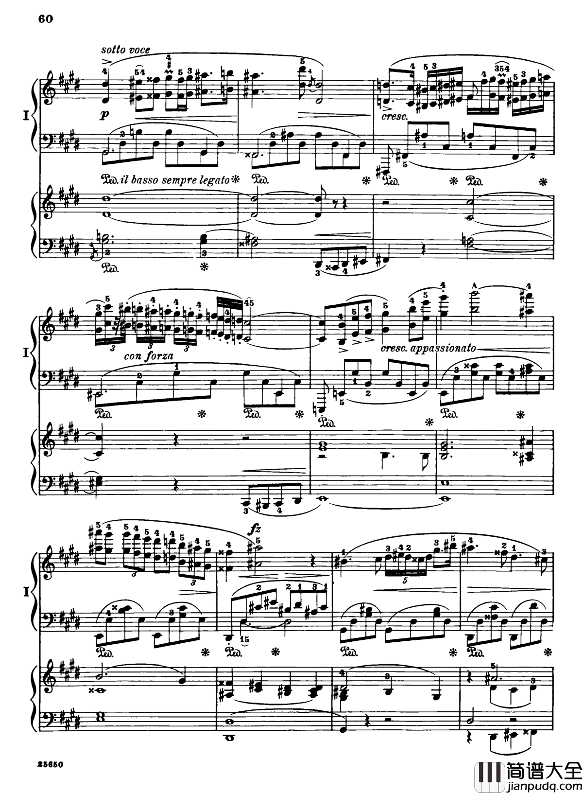 肖邦第一钢琴协奏曲钢琴谱_肖邦