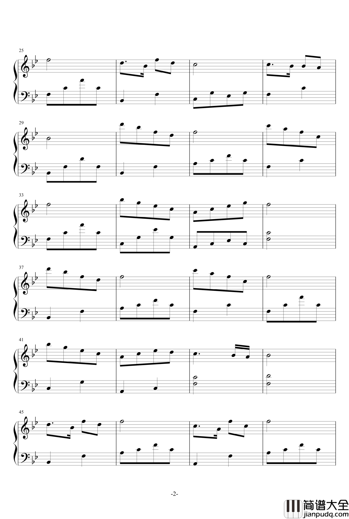 夜曲钢琴谱_木有钢琴