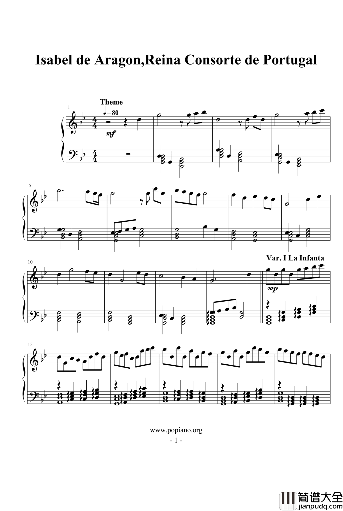 Isabel_de_Aragon，Reina_Consorte_de_Portugal_钢琴谱__Las_hijas_de_Los_Reyes_Católicos_cassandra14