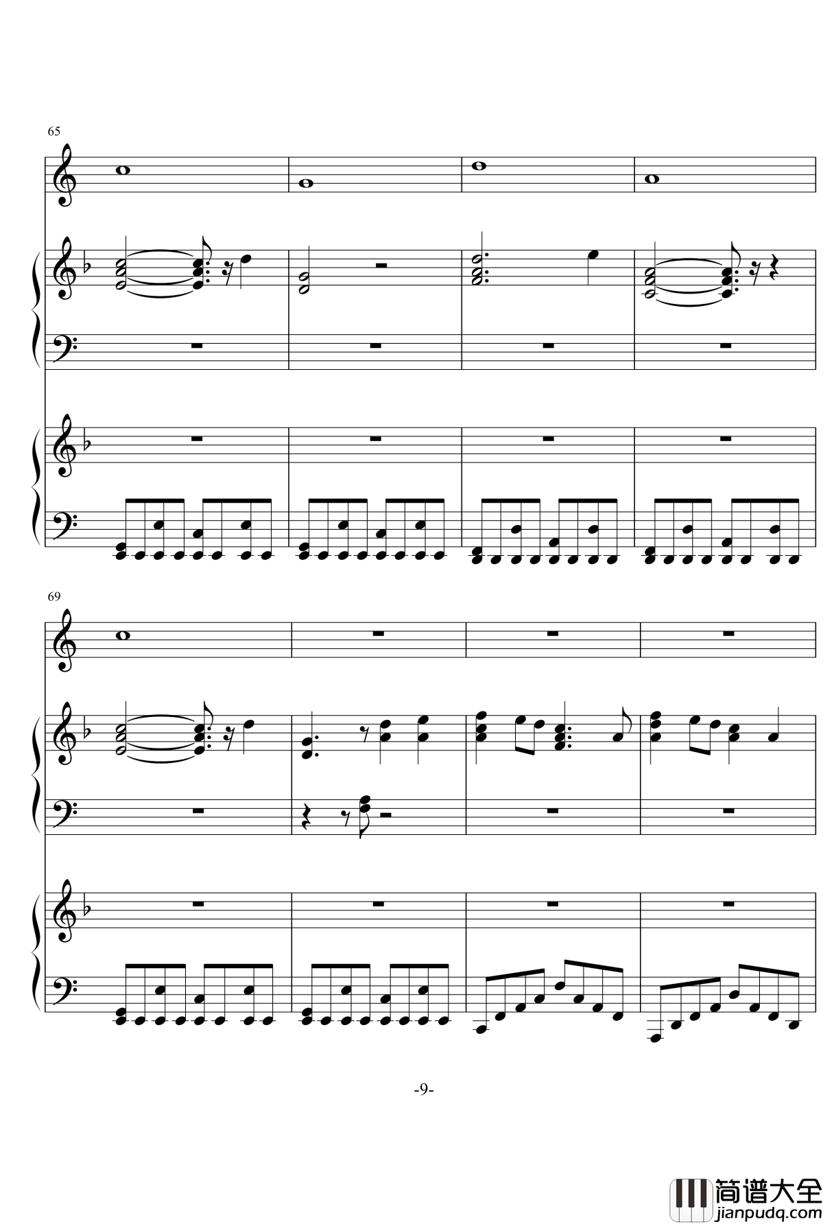 burn_it_down钢琴谱_linkinpark