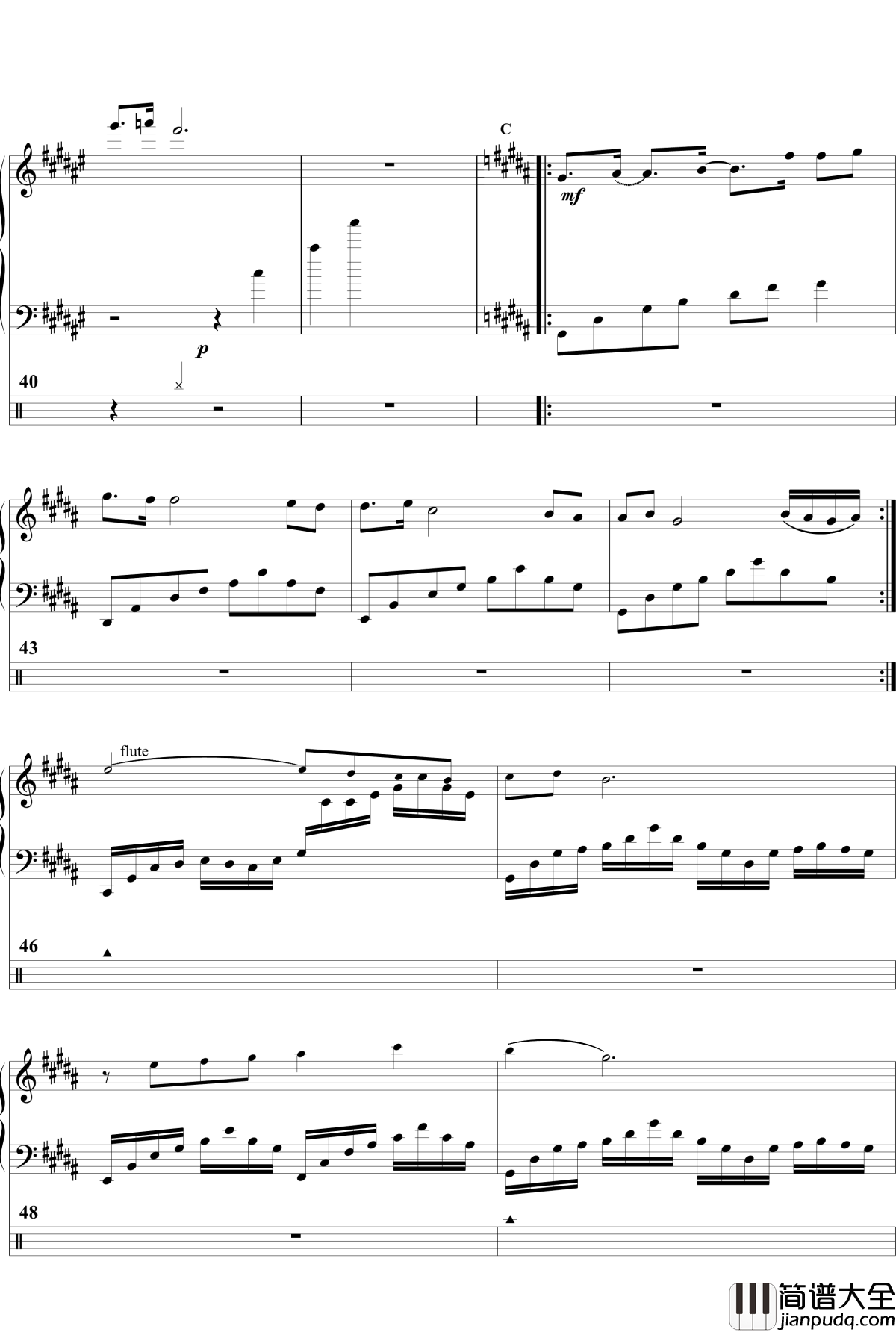 The_DAWN_亡灵序曲钢琴谱_魔兽世界