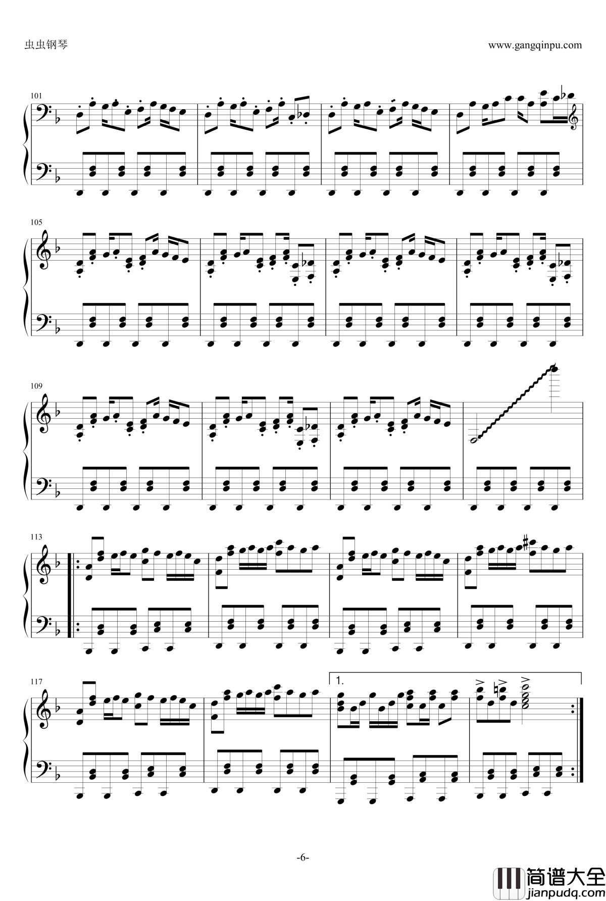 ナィト·ォブ·ナィツ钢琴谱_【まらしい版】_まらしい