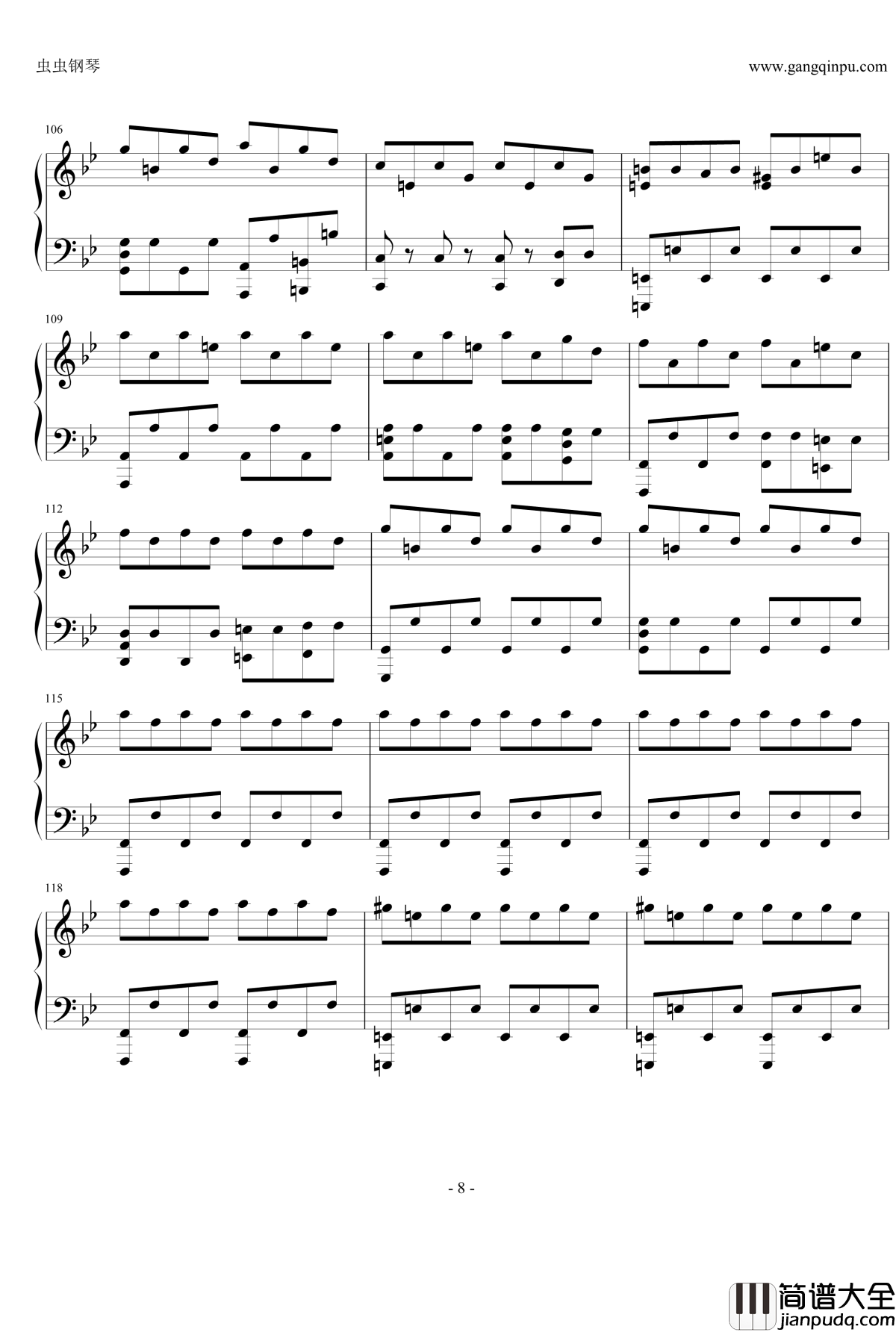 _a_song_of_storm_and_fire钢琴谱_钢琴伴奏_尾浦游纪翼·年代记