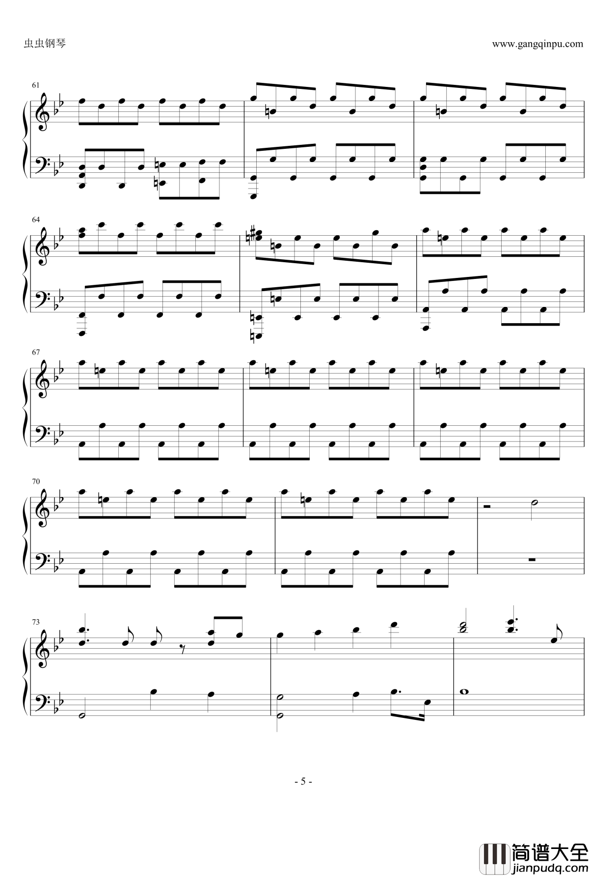 _a_song_of_storm_and_fire钢琴谱_钢琴伴奏_尾浦游纪翼·年代记