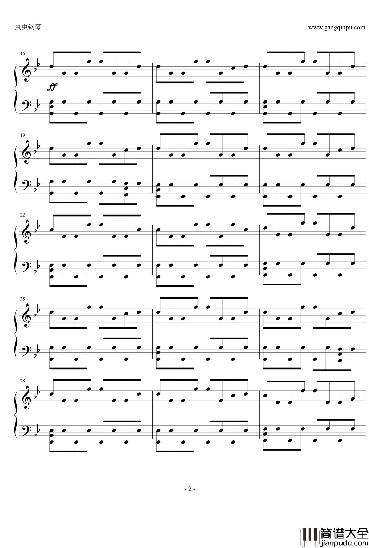 _a_song_of_storm_and_fire钢琴谱_钢琴伴奏_尾浦游纪翼·年代记