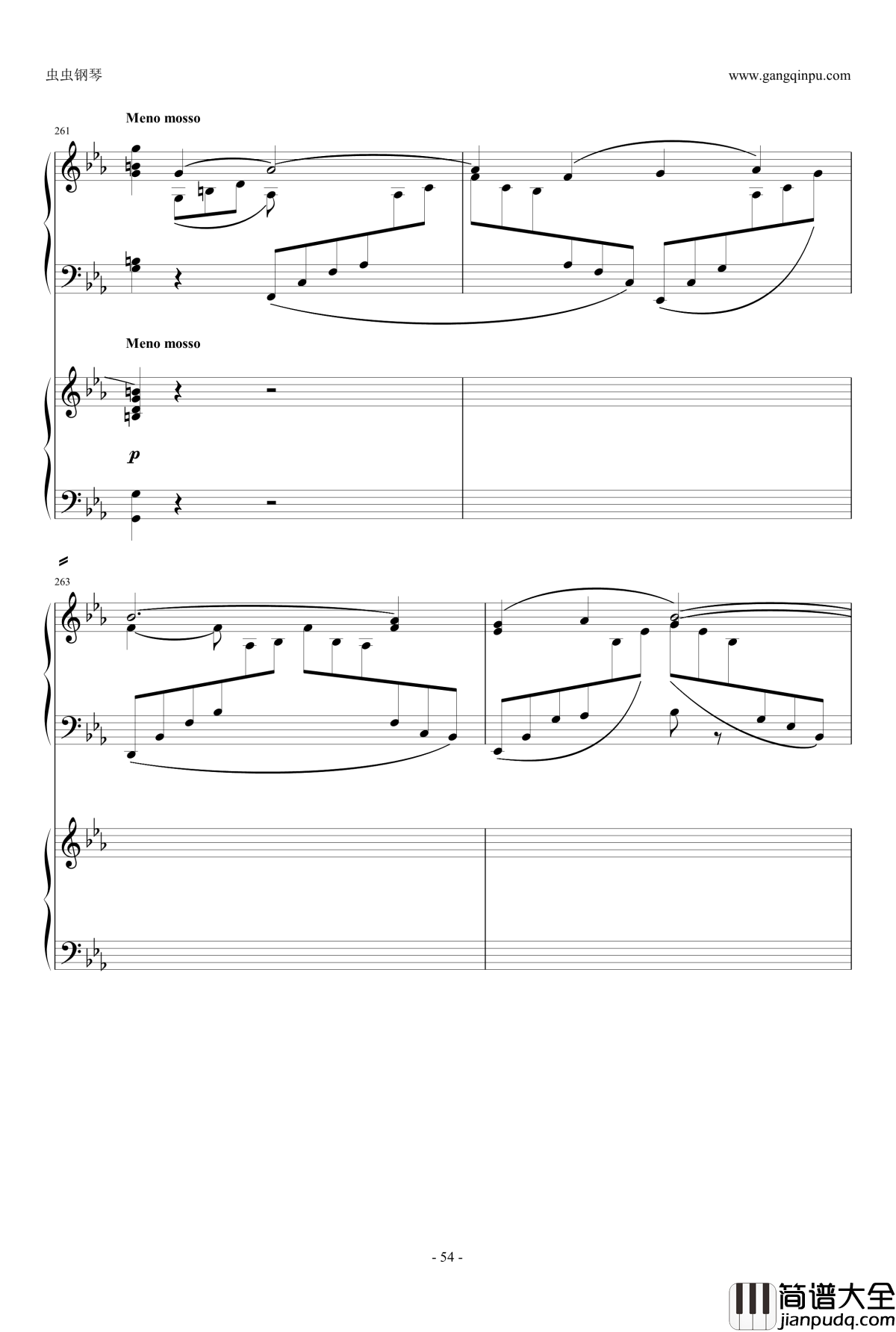 c小调第2钢琴协奏曲钢琴谱_拉赫马尼若夫