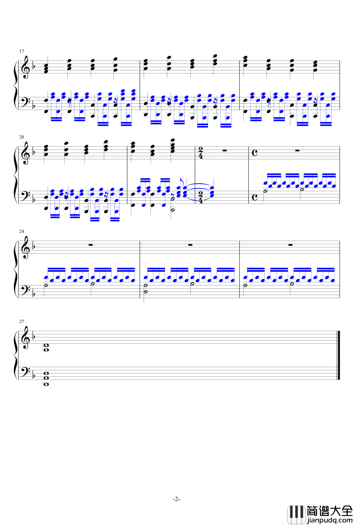 Breath_And_Life钢琴谱_Audiomachine