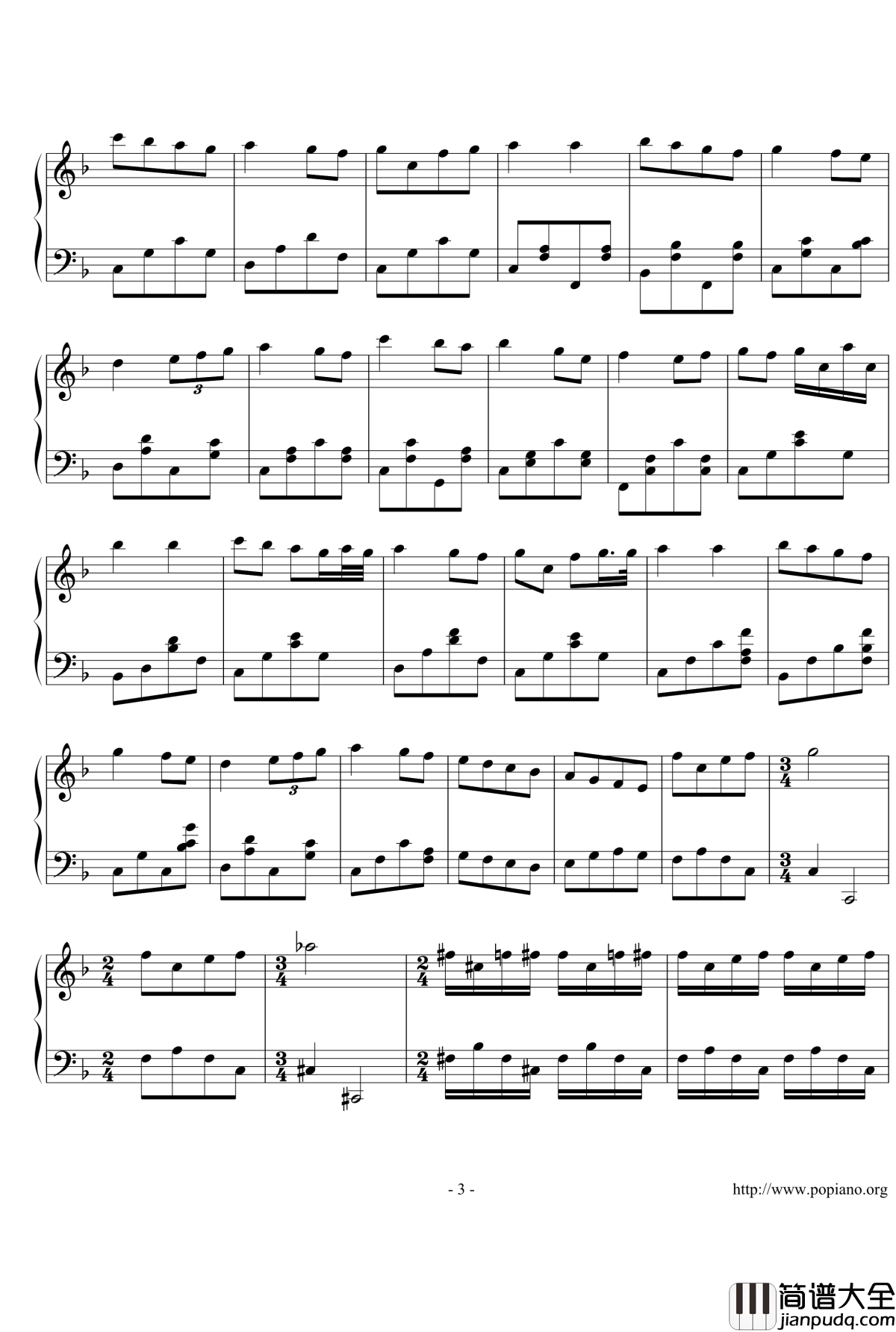 weidz钢琴谱微调_~无限~