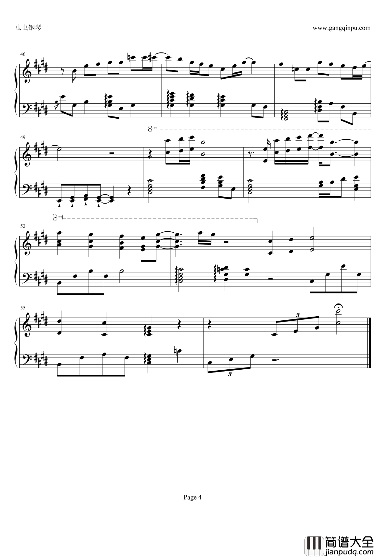 Ephemeral_Flowers钢琴谱_阿尔弗雷德·F·琼斯