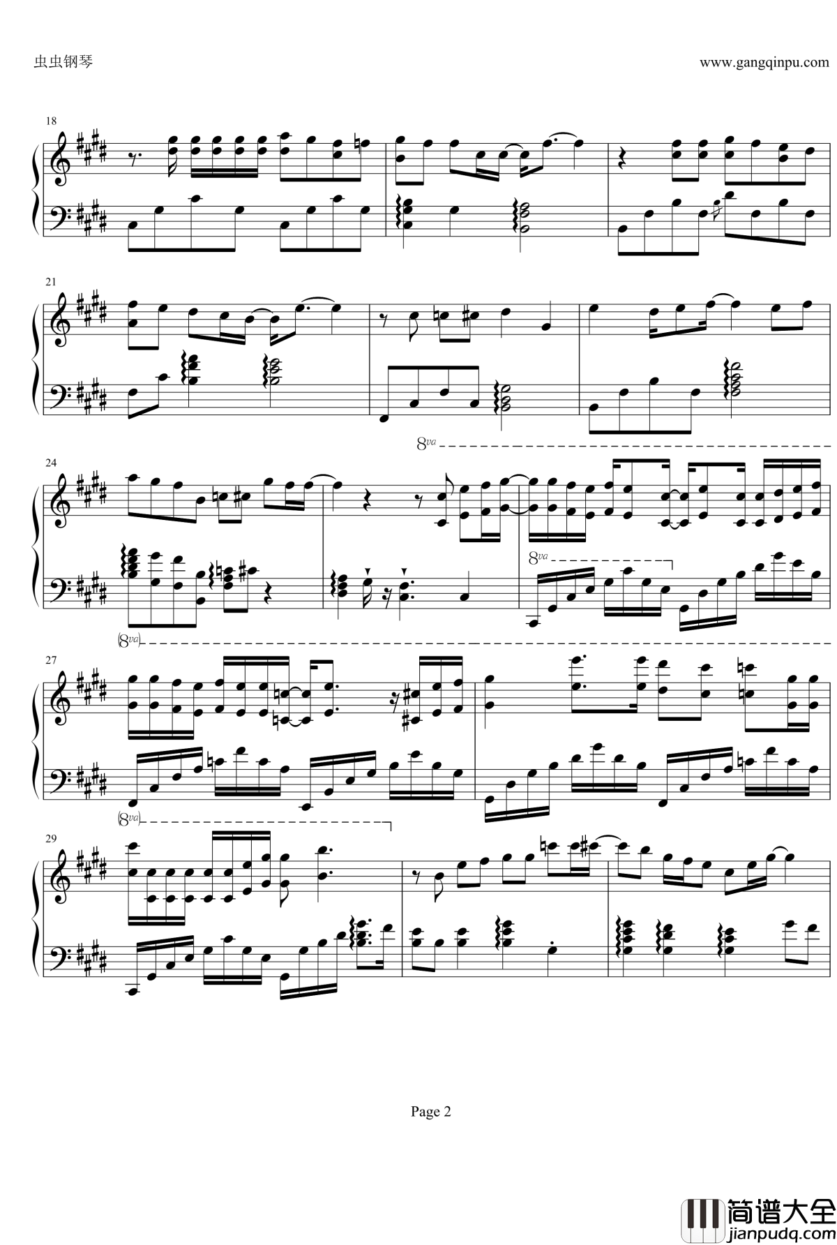 Ephemeral_Flowers钢琴谱_阿尔弗雷德·F·琼斯