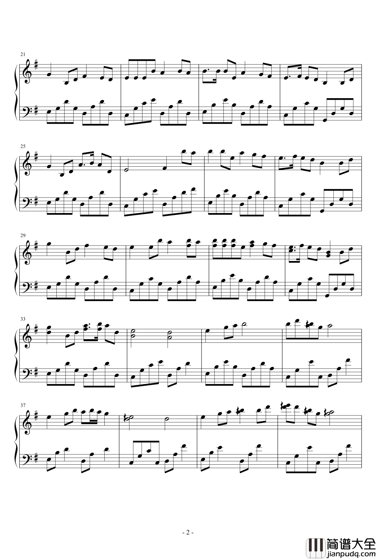 仙剑奇侠传四钢琴谱_仙剑奇侠传