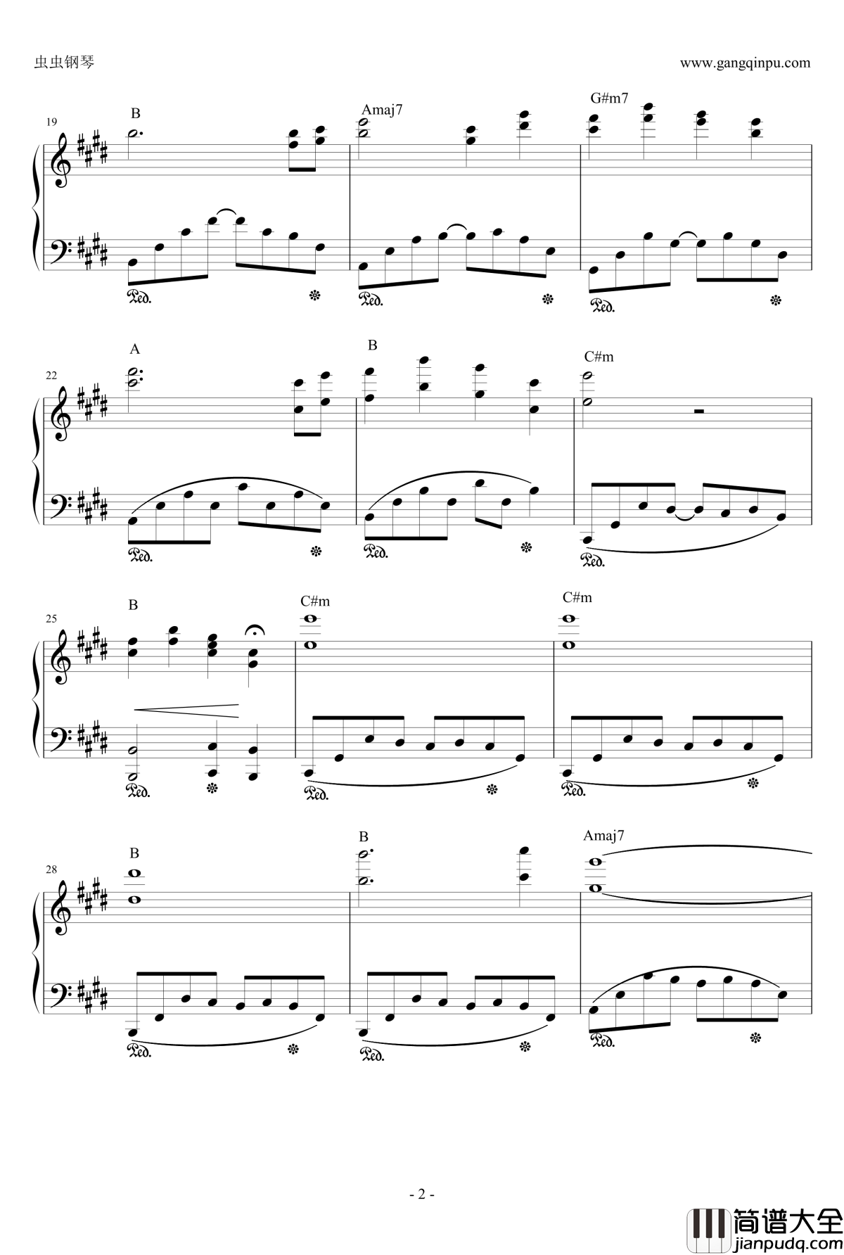 凤鸣榣山钢琴谱_官方版_古剑奇谭