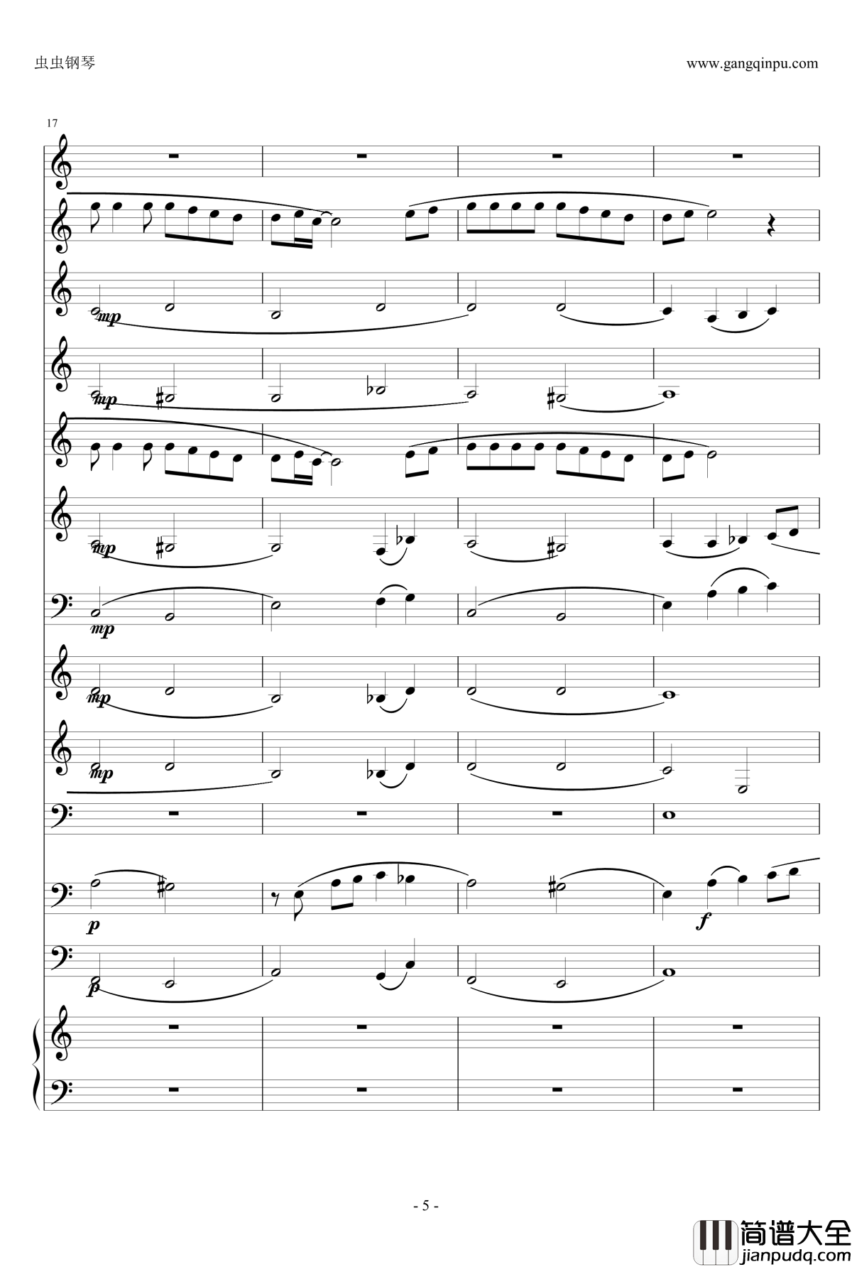 千与千寻钢琴谱_管乐_久石让