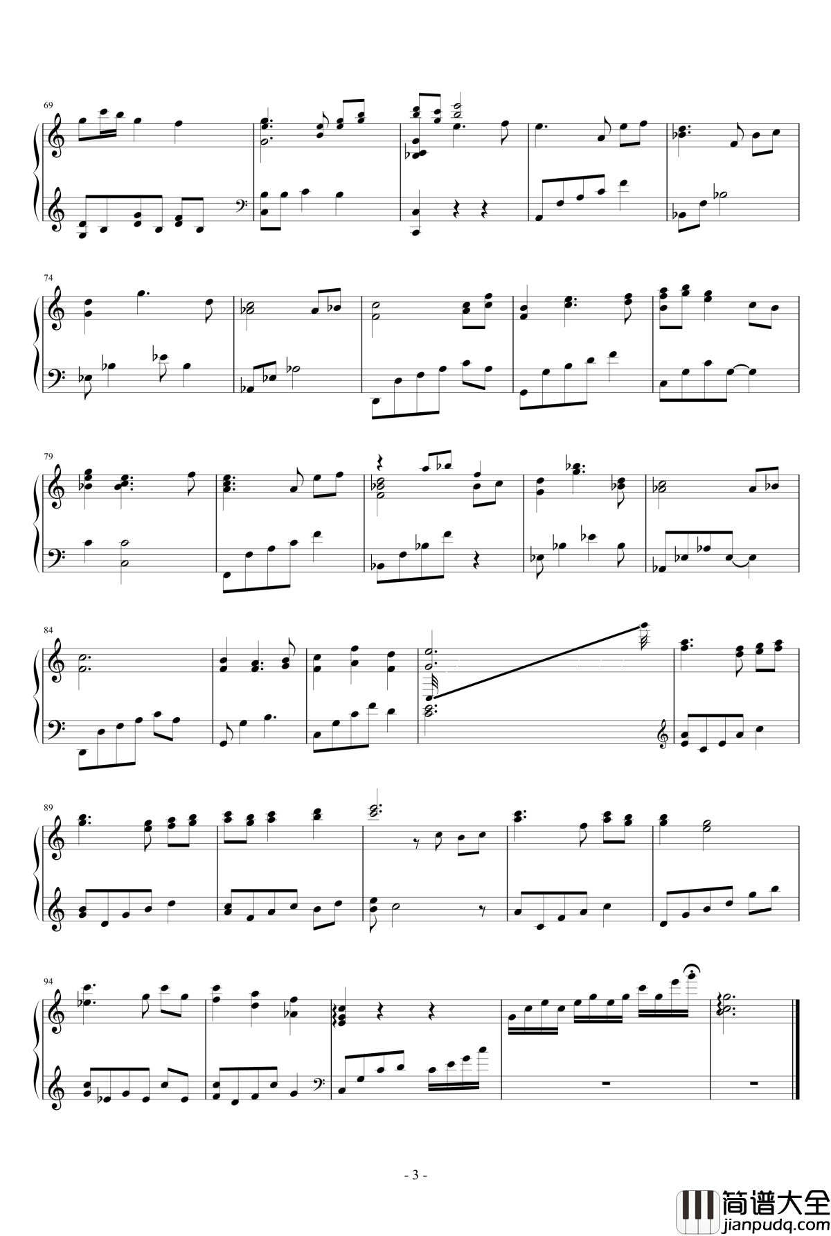 Natu钢琴谱_夏_藤岛裕之/AI_须釜俊