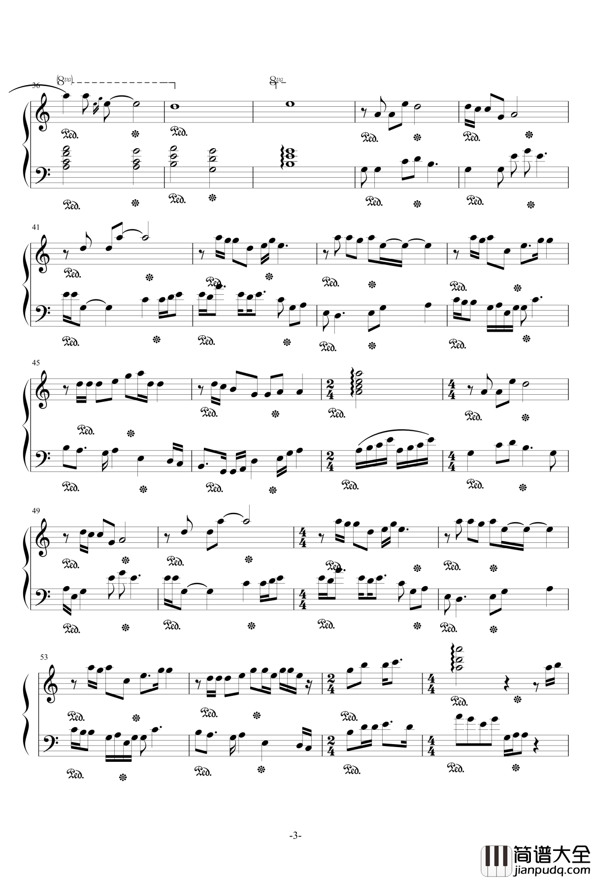 赤血长殷变奏曲钢琴谱_琅琊榜