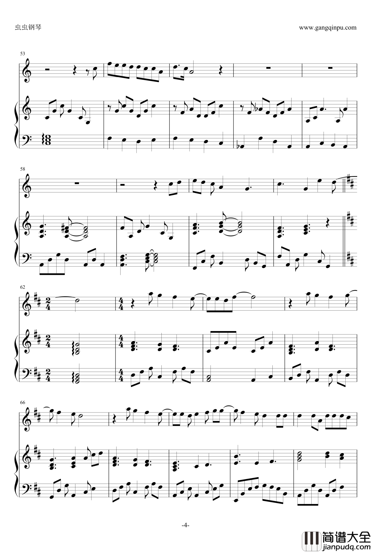 I_lay_my_love_on_you钢琴谱_伴奏_westlife___西城男孩