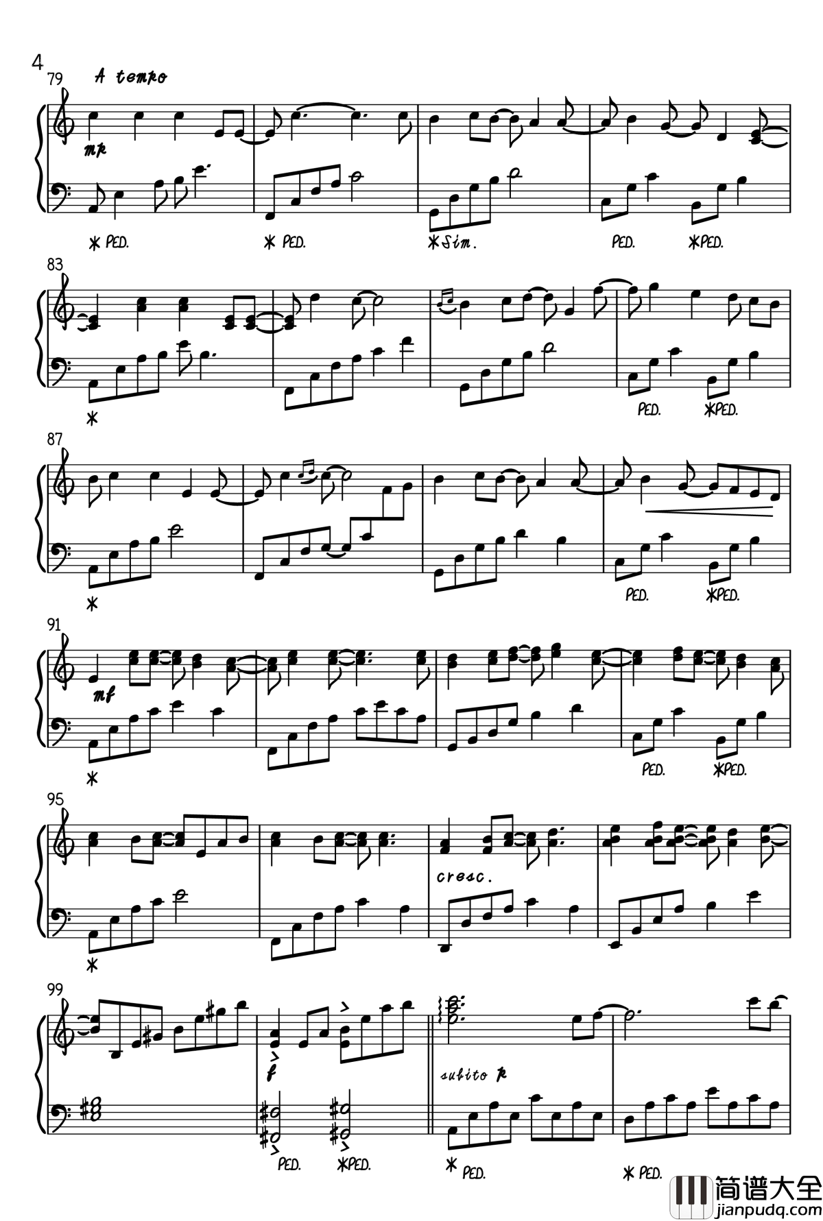 戀_冬钢琴谱__/_Love_Winter_V.K