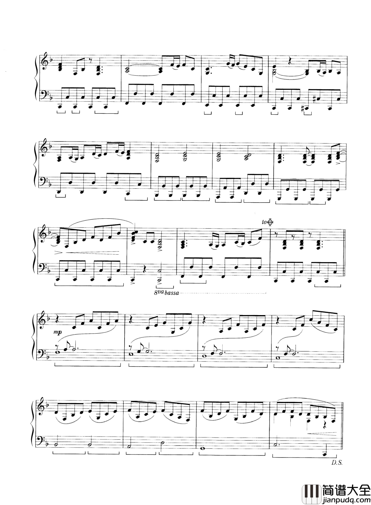 となりのトトロ钢琴谱_龙猫_/_久石让