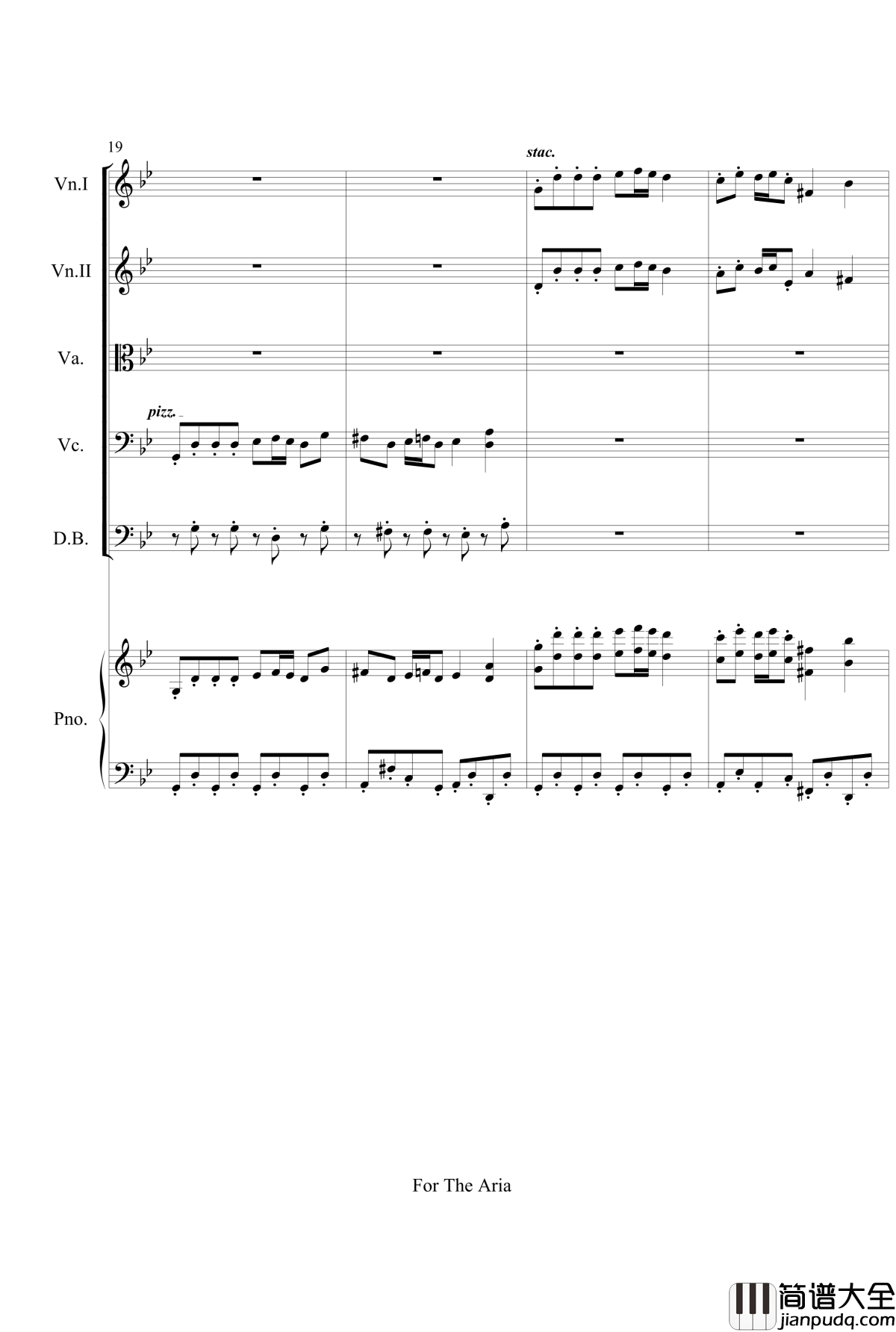 For_The_Aria钢琴谱_gyf513