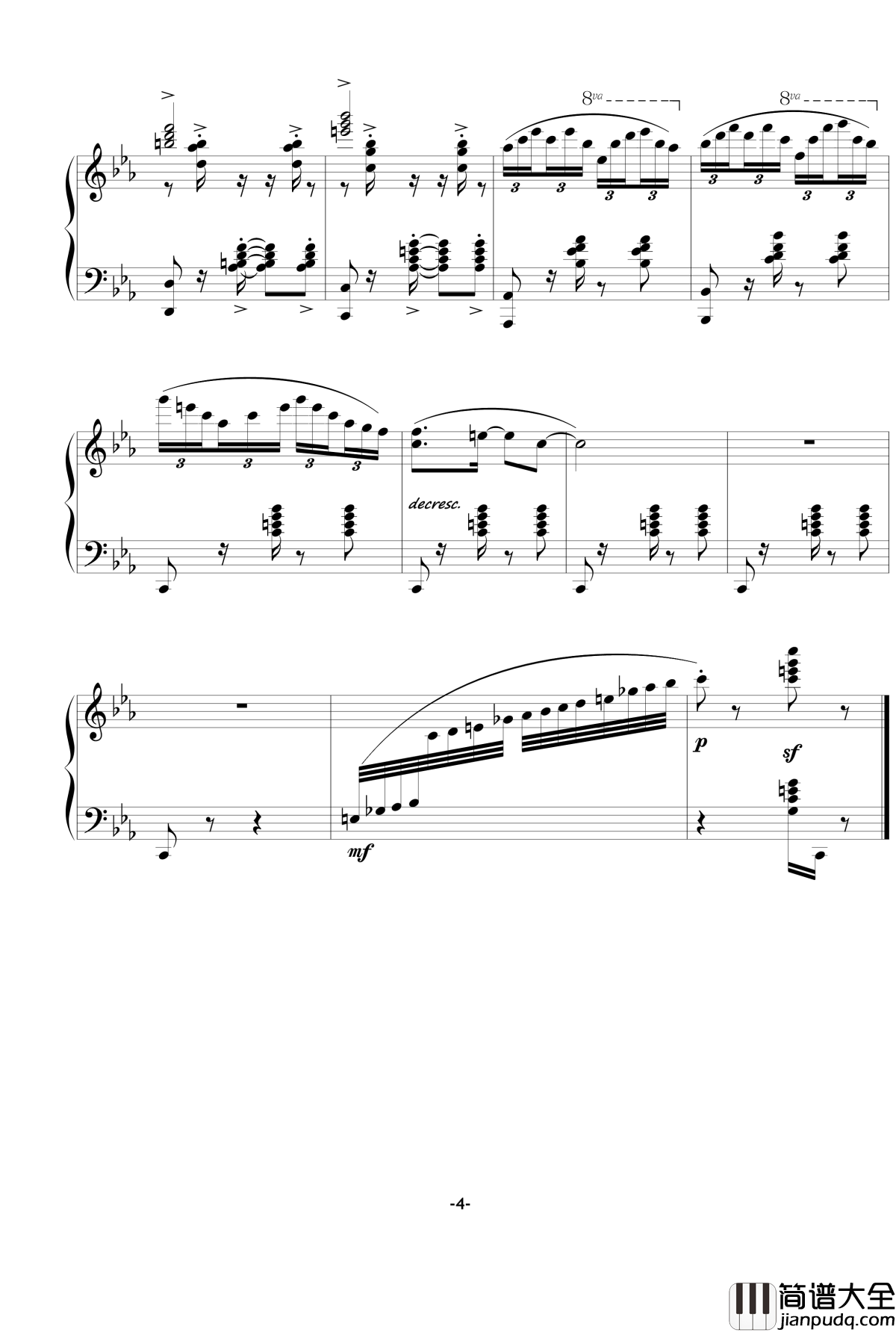 Bana_Coffee钢琴谱_KioooS