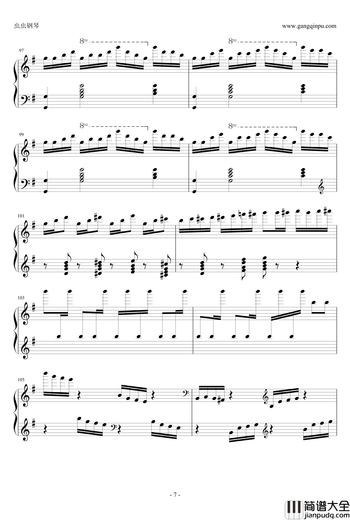 New_World_Concerto钢琴谱_新世界钢琴协奏曲_马克西姆演奏版本_Maksim·Mrvica