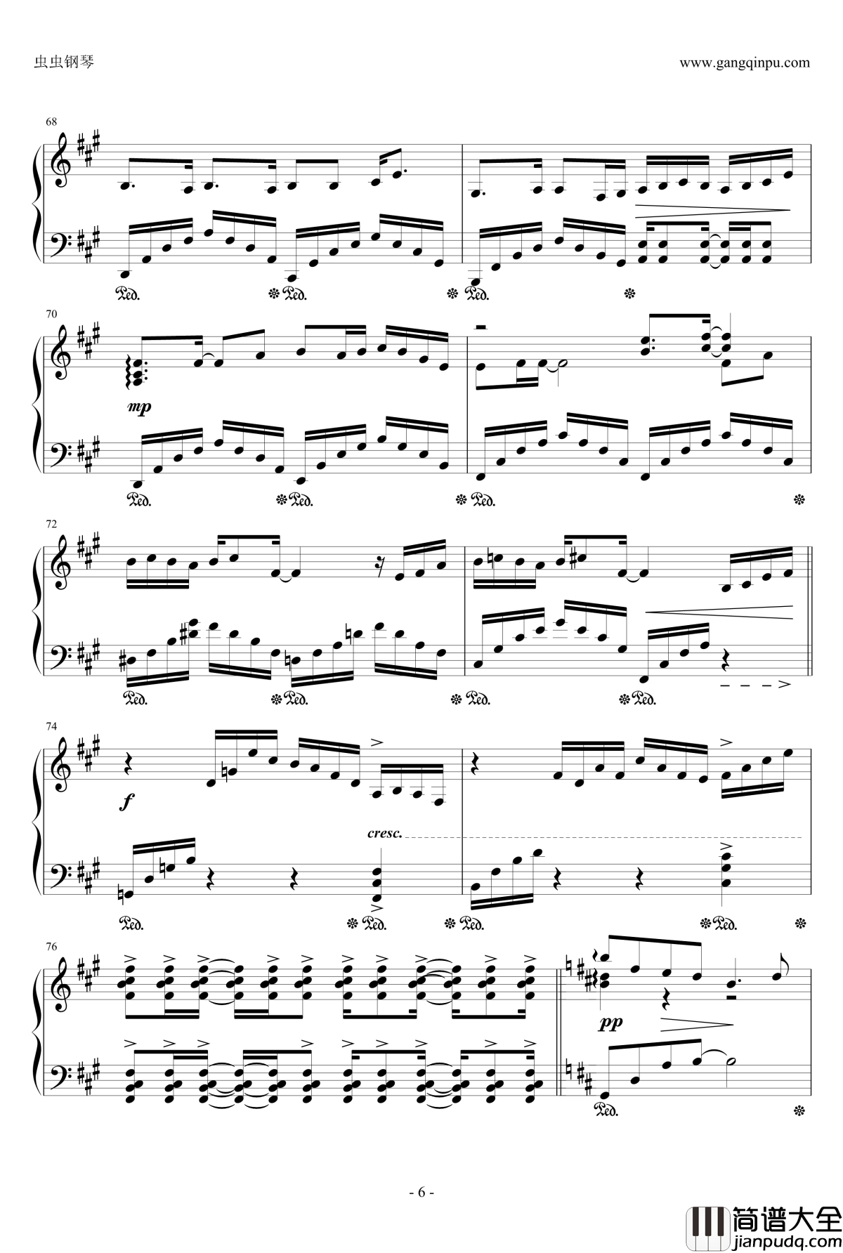 Welcome_to_Dongmakgol钢琴谱_久石让