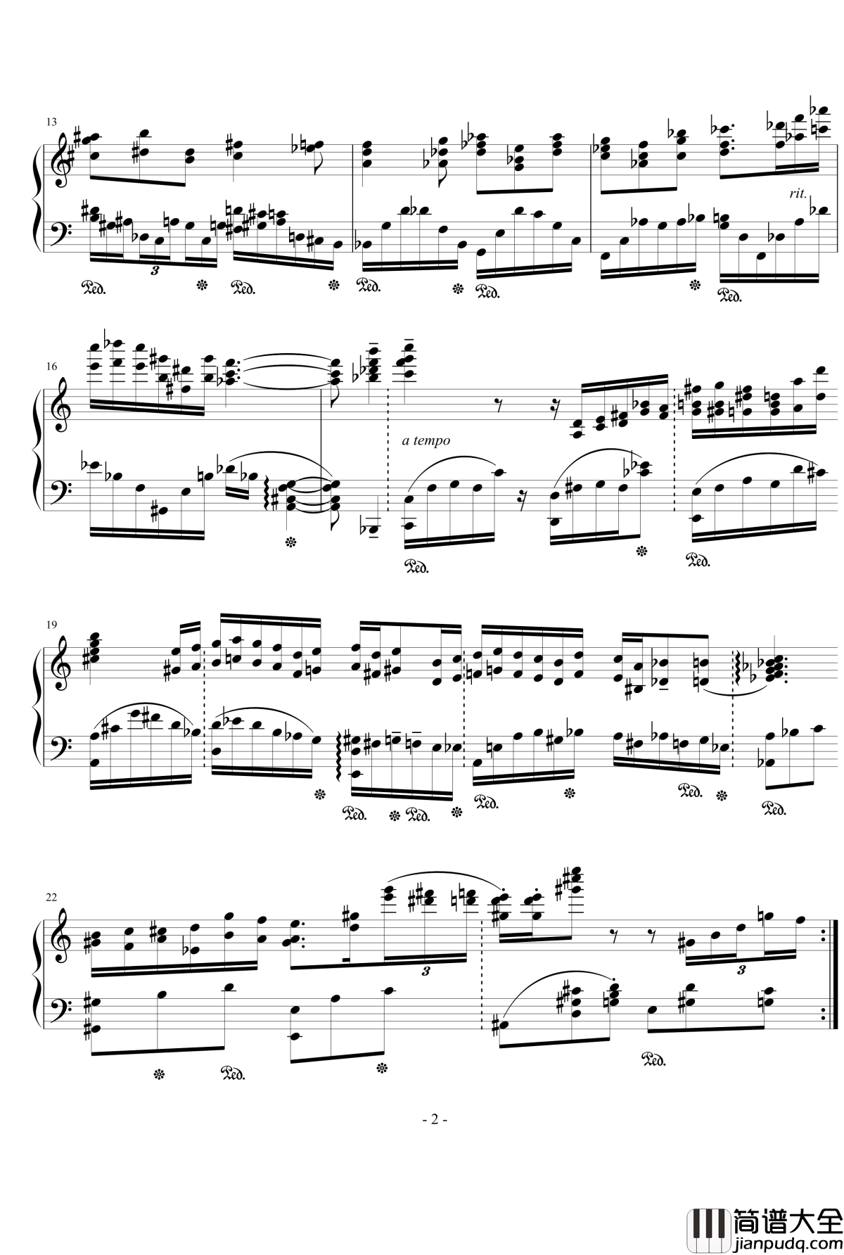 萨拉班德舞曲钢琴谱_流行追梦人