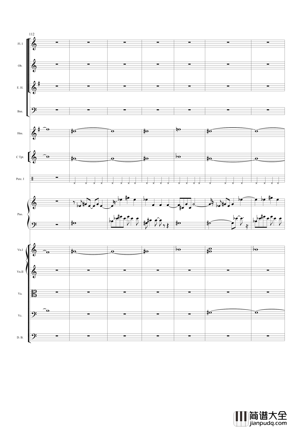 泰坦尼克号主题曲钢琴谱_泰坦尼克