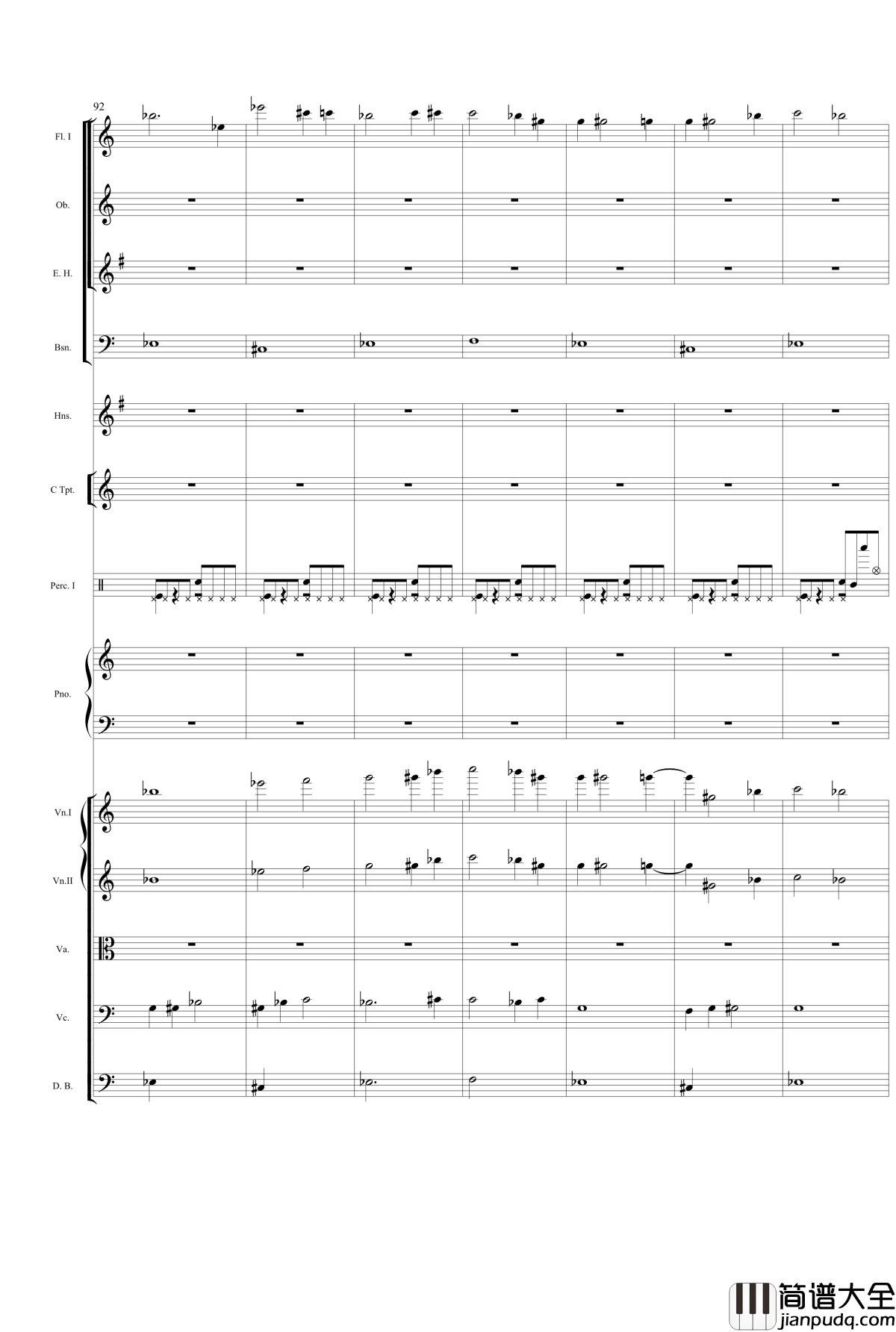 泰坦尼克号主题曲钢琴谱_泰坦尼克