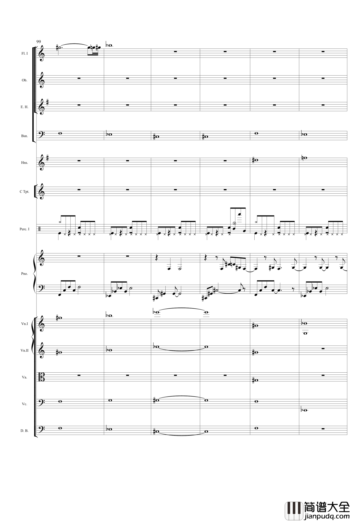 泰坦尼克号主题曲钢琴谱_泰坦尼克