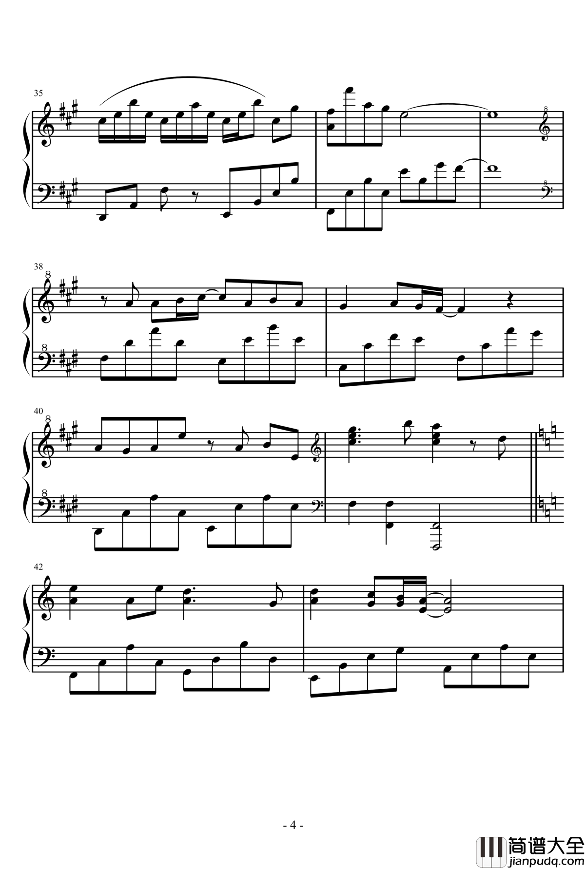 轨乐起源钢琴谱_八云轨