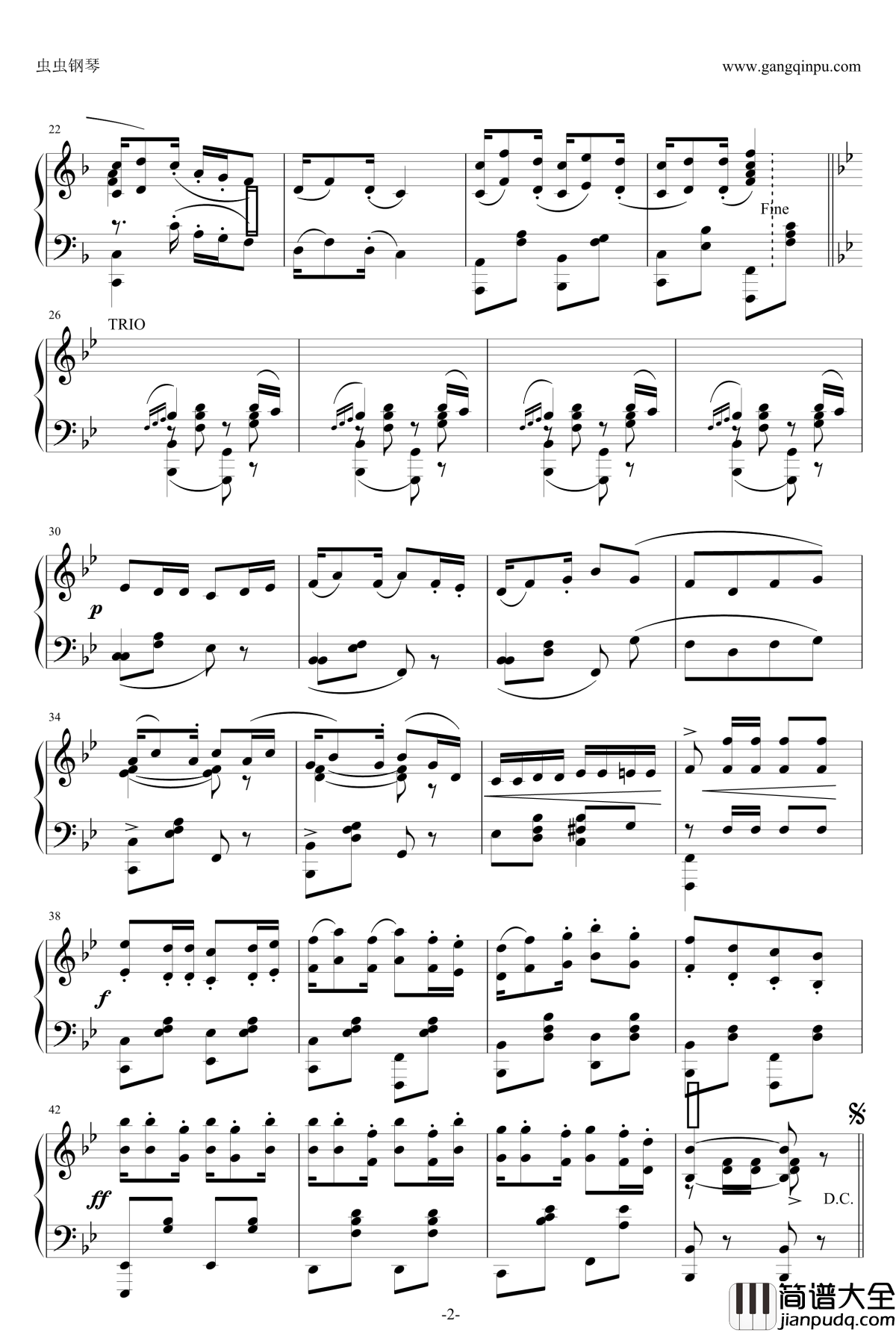 LE_PICCADILLY钢琴谱_Erik_satie