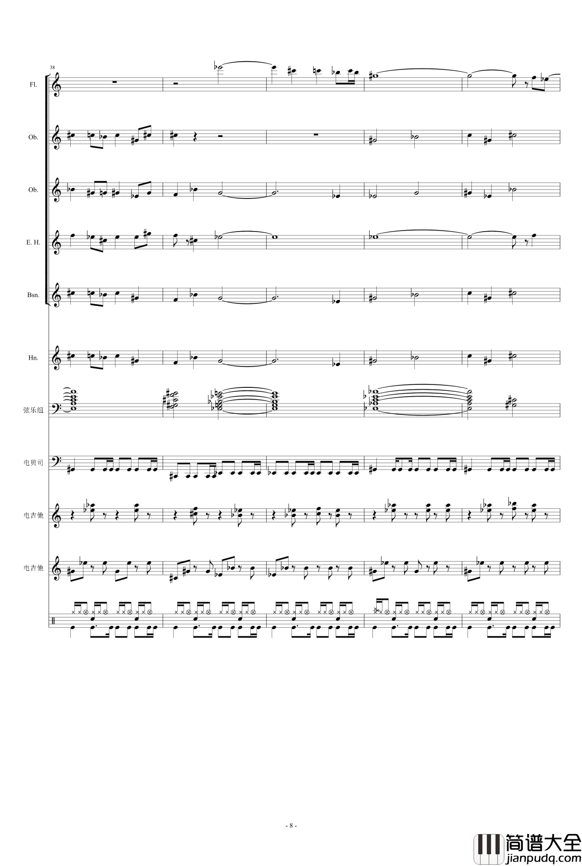 麻美主题钢琴谱总谱_巴麻美