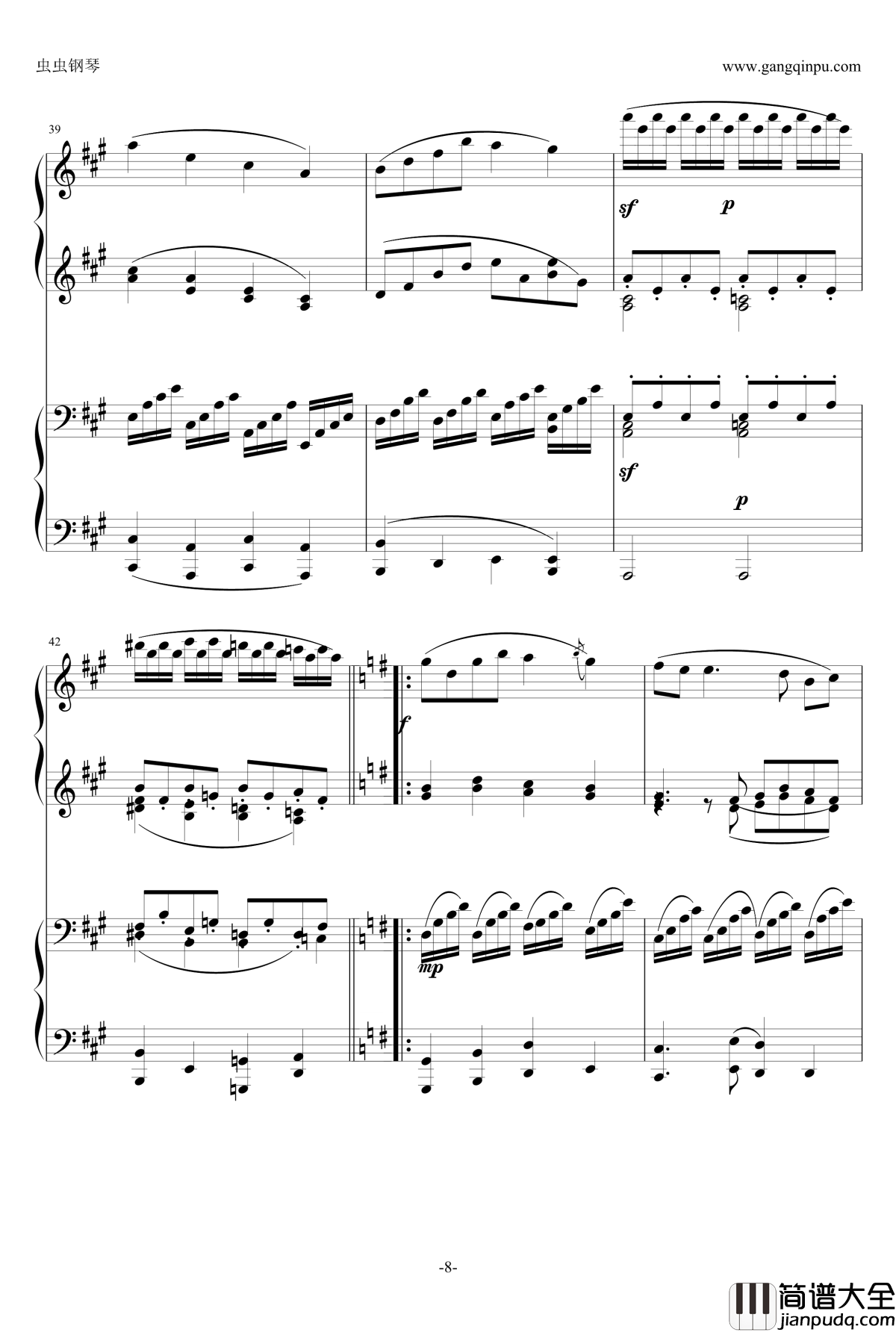 小温狂想曲_7钢琴谱_冥想曲_一个球