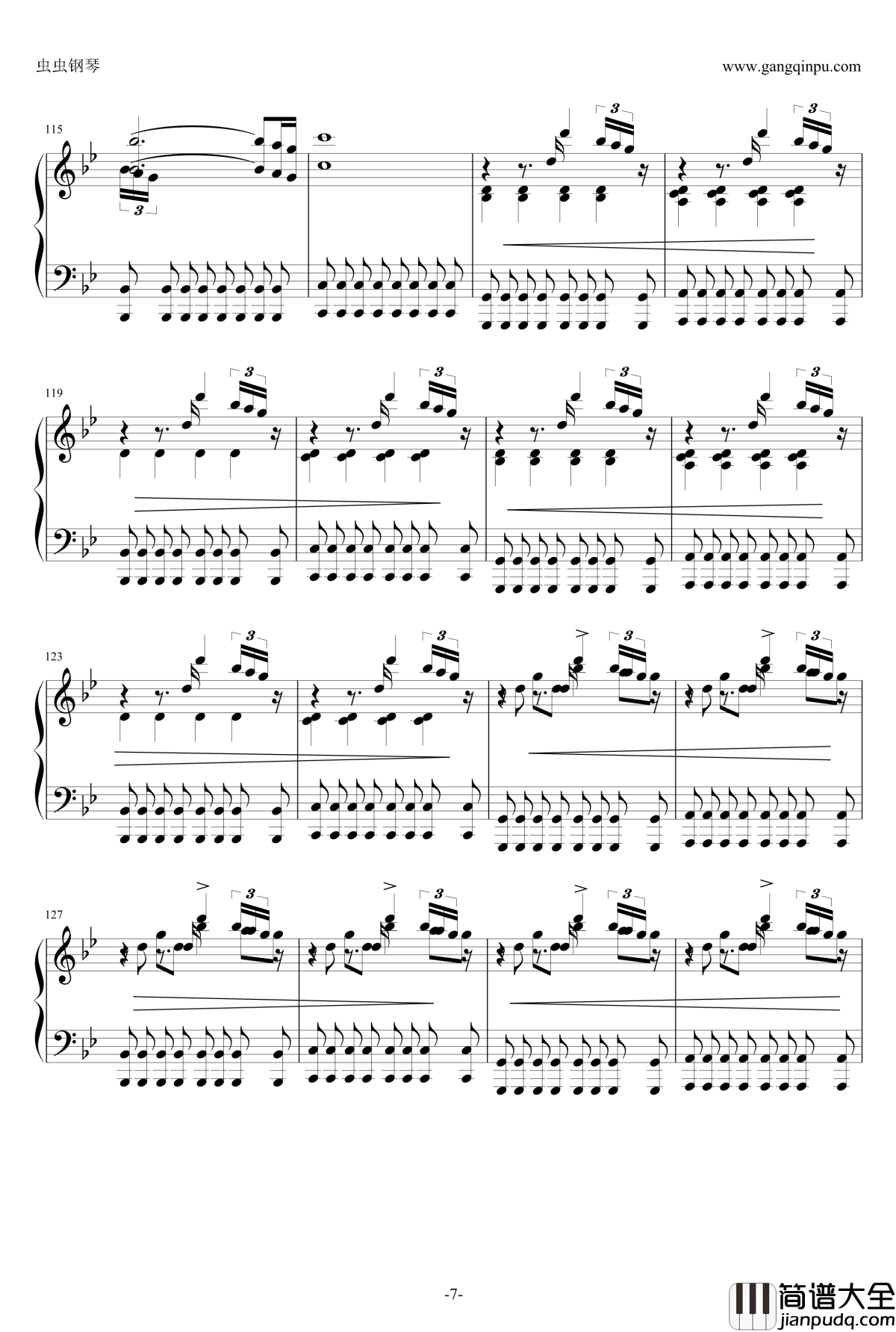 Clubbed_to_Death钢琴谱_电影_黑客帝国_插曲