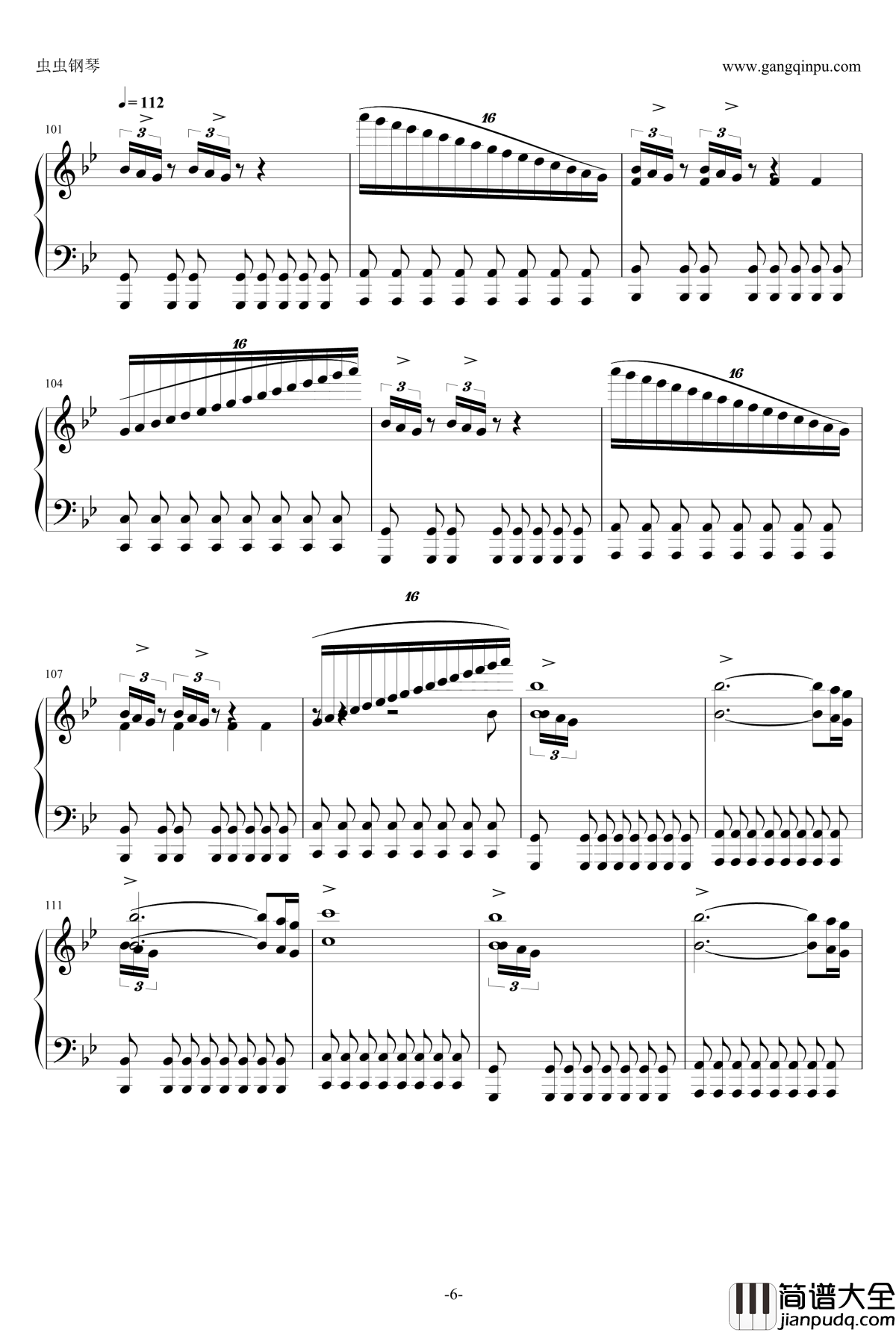 Clubbed_to_Death钢琴谱_电影_黑客帝国_插曲