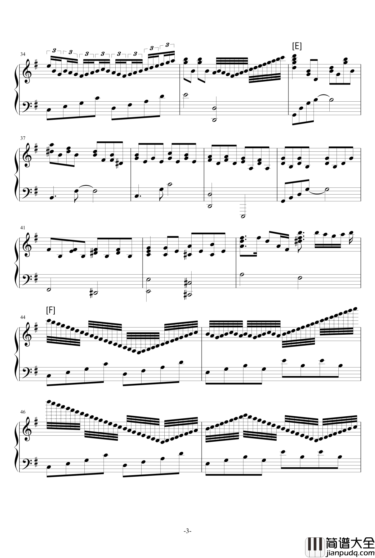 Unfinished钢琴谱_by_Yoshiki_林佳树