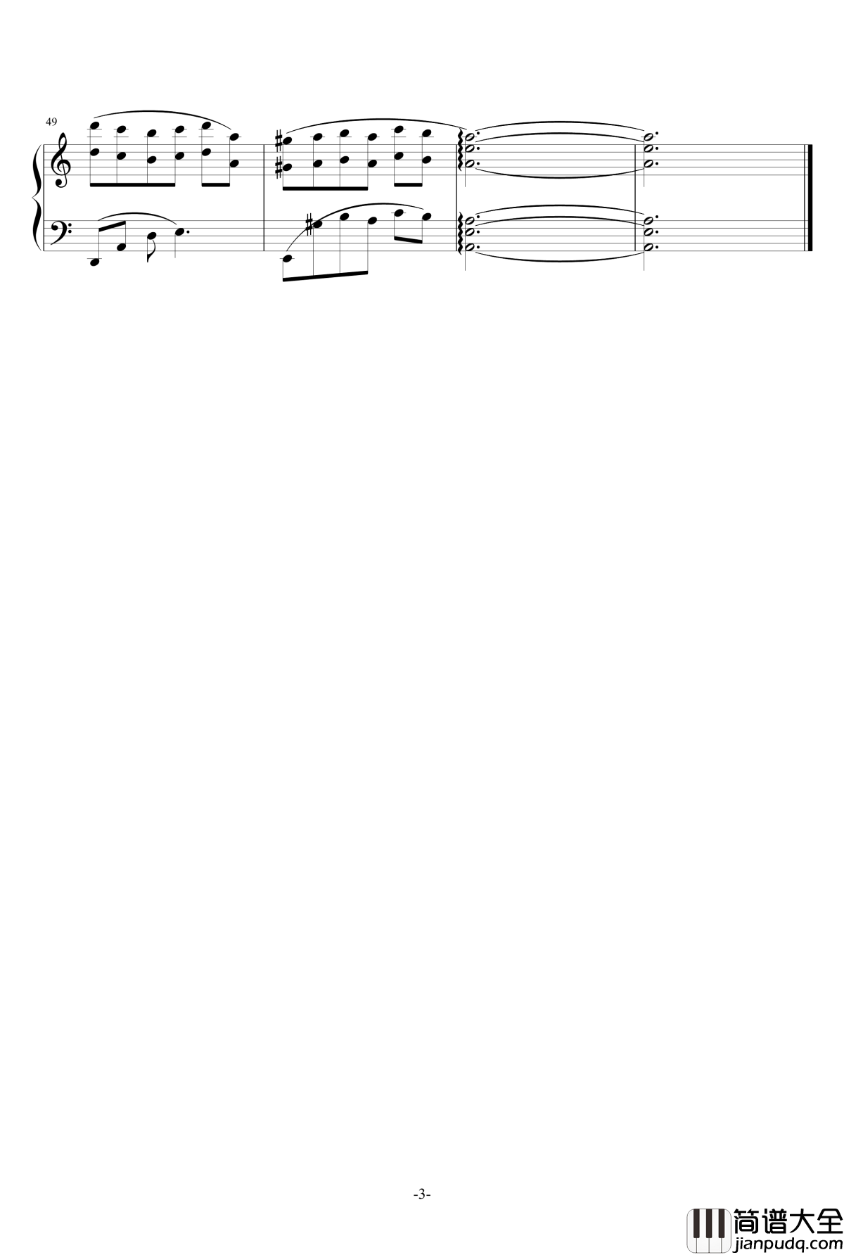 等待钢琴谱_Mrjoeconan