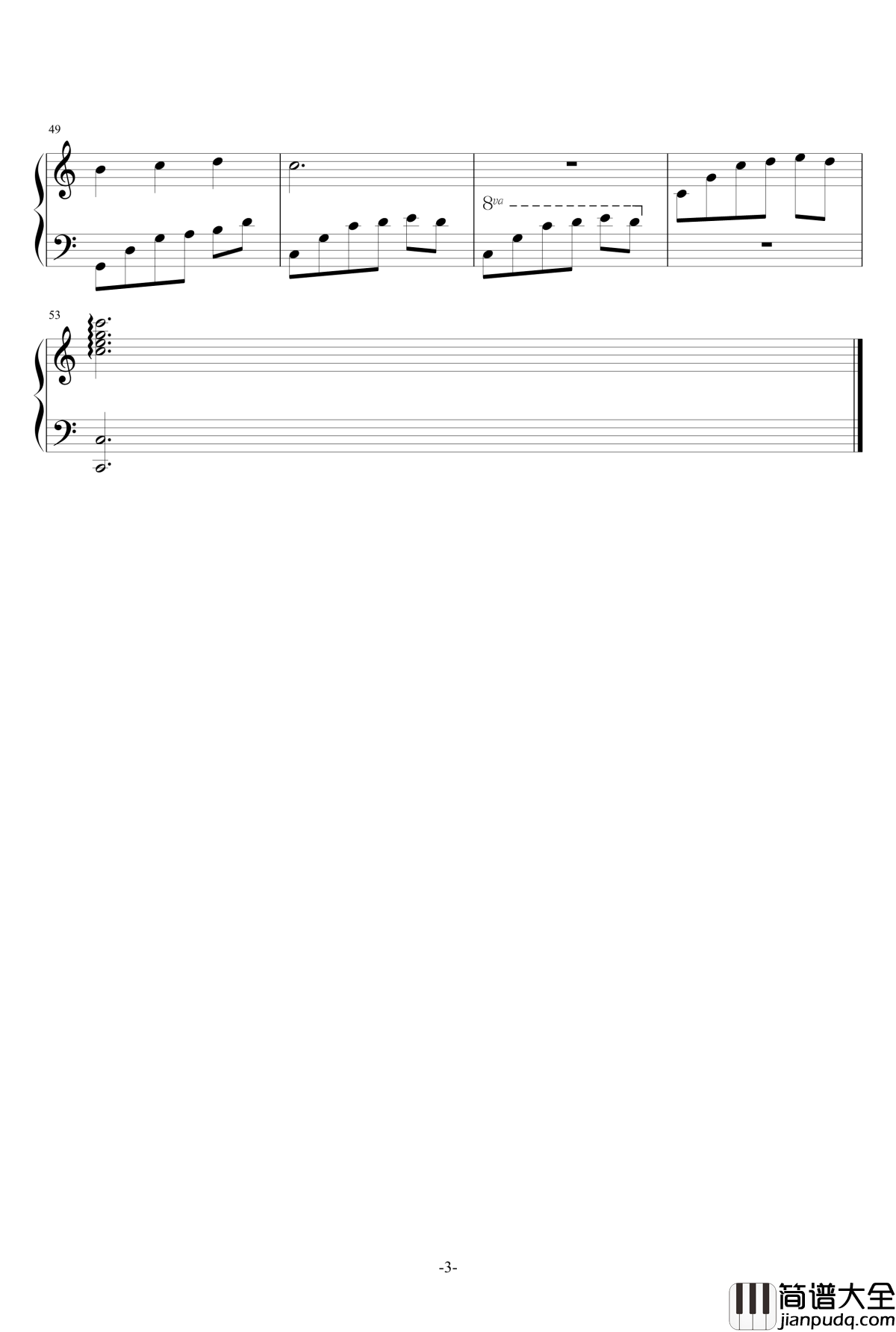 日光钢琴谱_1_wrt19931021