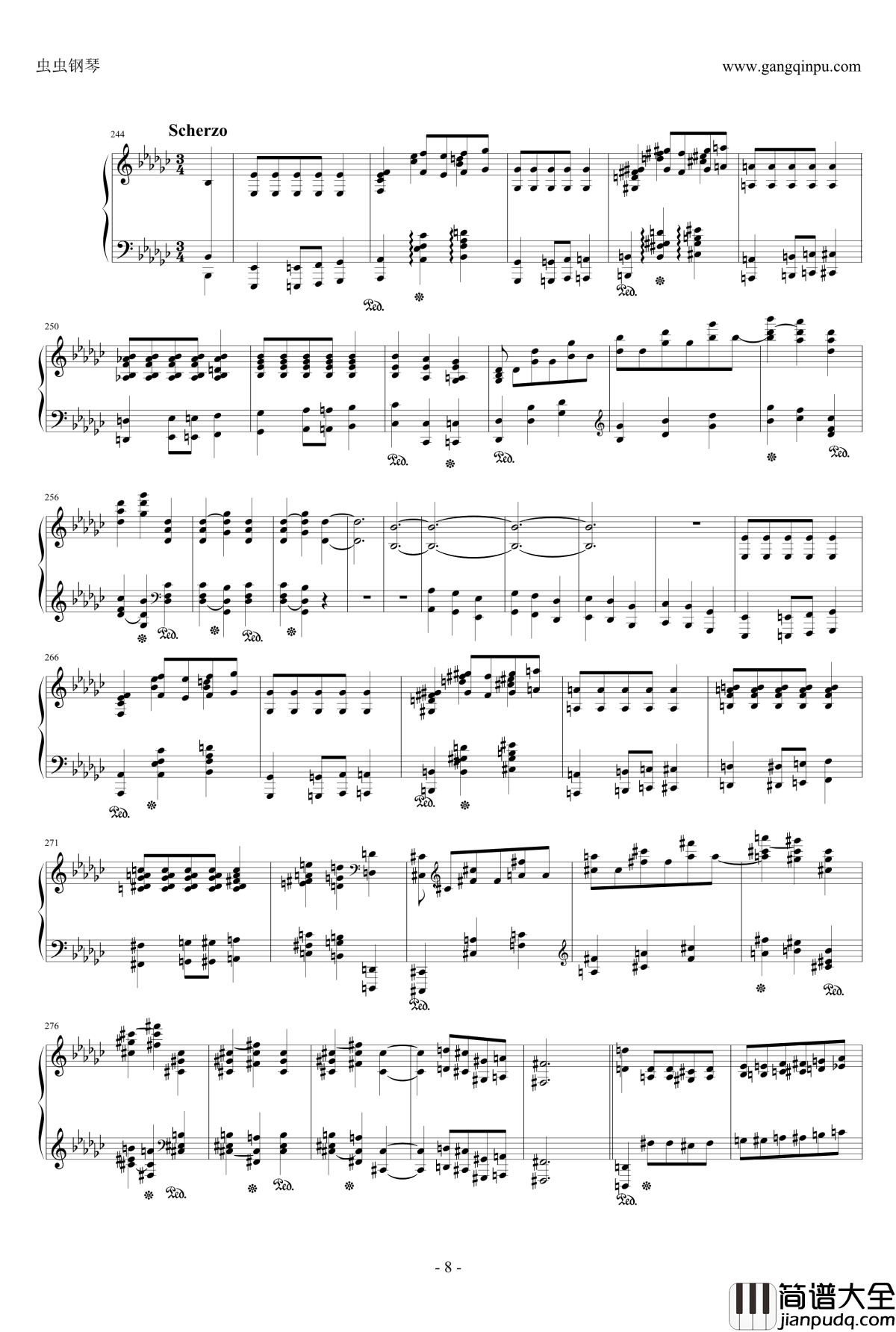 Sonata_in_B_falt_minor钢琴谱_S肖邦降b小调第二钢琴奏鸣曲_Op.35