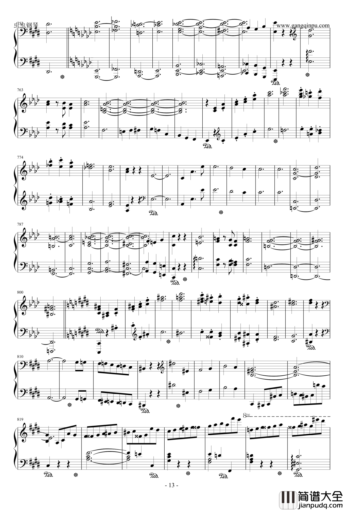 Scherzo_in_E_Major钢琴谱_肖邦E大调谐谑曲_Op.54_chopin