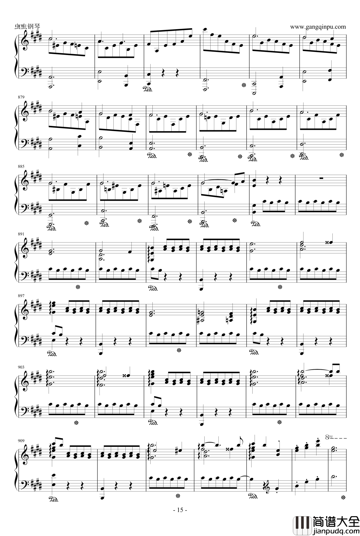 Scherzo_in_E_Major钢琴谱_肖邦E大调谐谑曲_Op.54_chopin